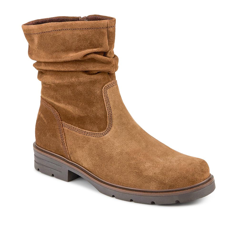 Trusted Gabor Leather Slouch Boots - GAB42518 / 327 884 - Tan