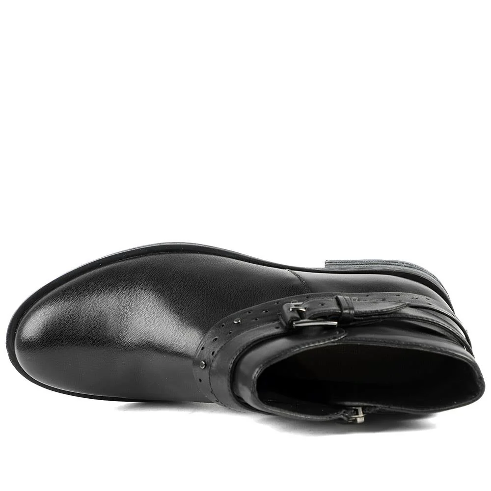 Van Dal Fiesta II Extra Wide Fit Ankle Boots - GUP42505 / 328 843 - Black Leather - Image 4