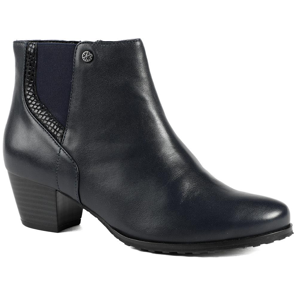 Van Dal Swanton Leather Ankle Boots - GUP42504 / 328 842 - Image 2