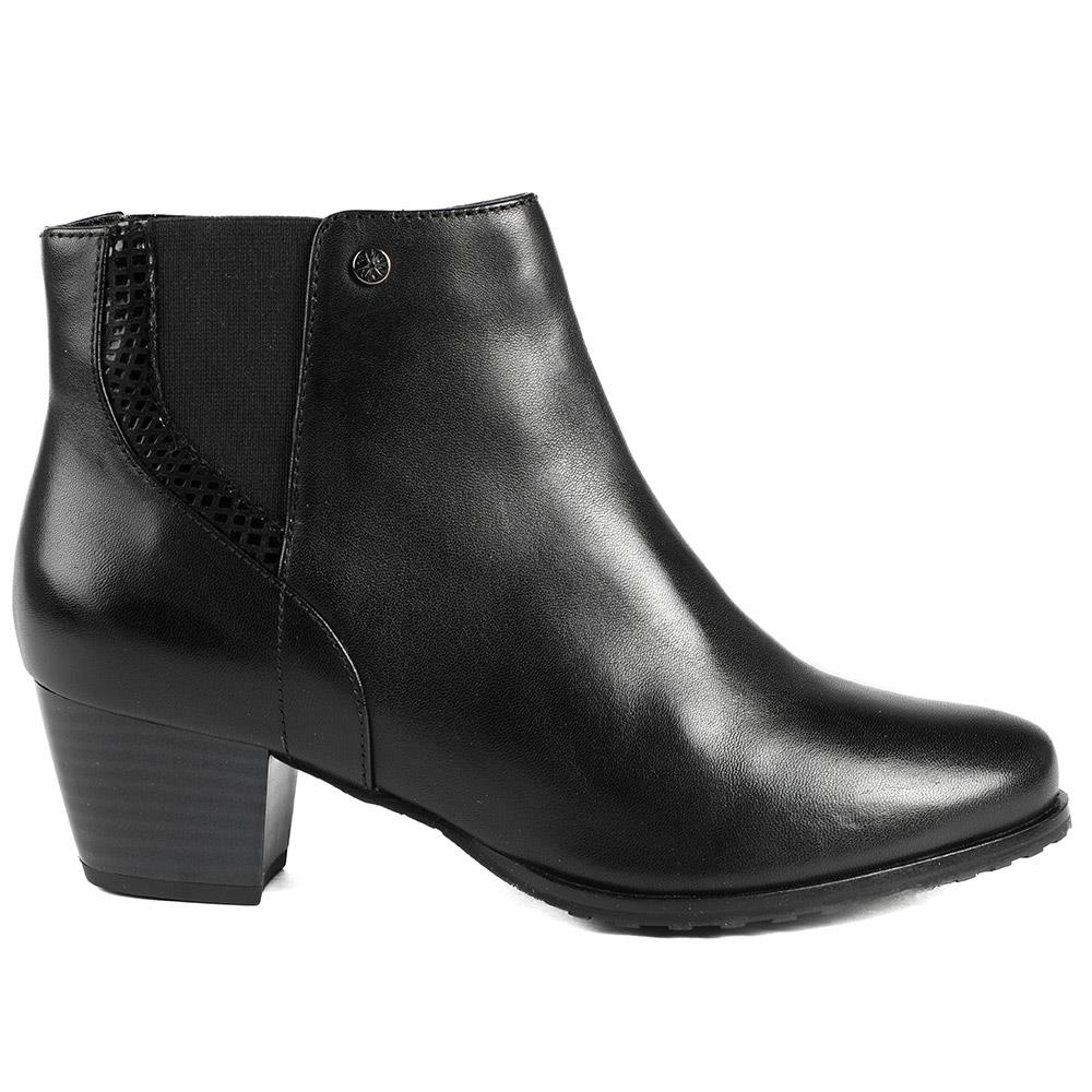 Van Dal Swanton Leather Ankle Boots - GUP42504 / 328 842 - Black Leather - Image 2