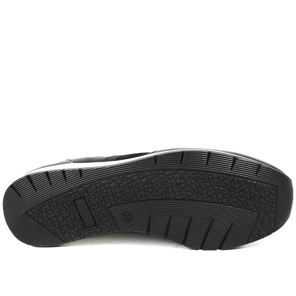 Van Dal Tess Leather Sport Lux Trainers - SERVI43500 / 329 328 - Black - Image 5