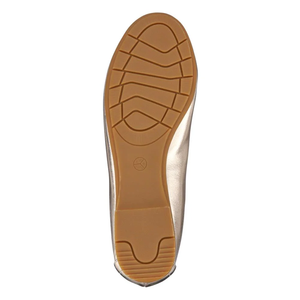 Vegan Bow-Detailed Pumps - JANSP41000 / 326 781 - Champagne - Image 6