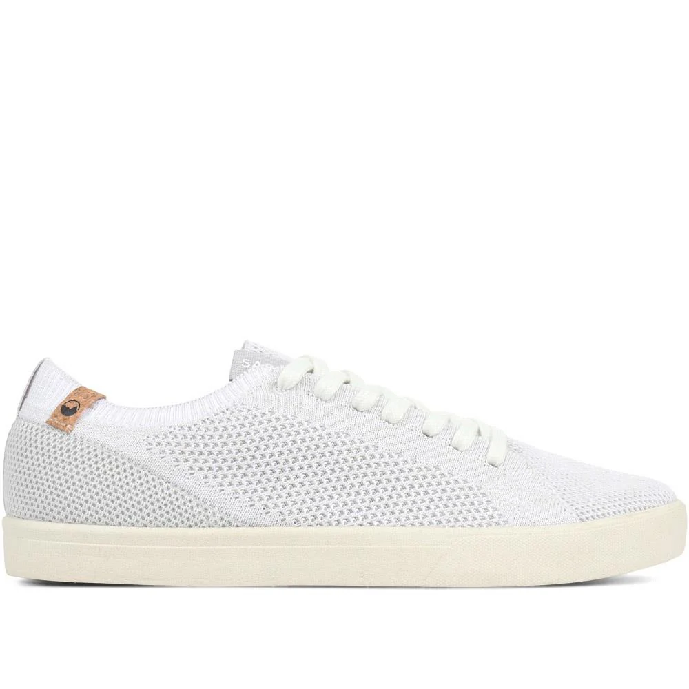 Vegan Friendly Trainers - SAOLA35500 / 321 302 - White - Image 2
