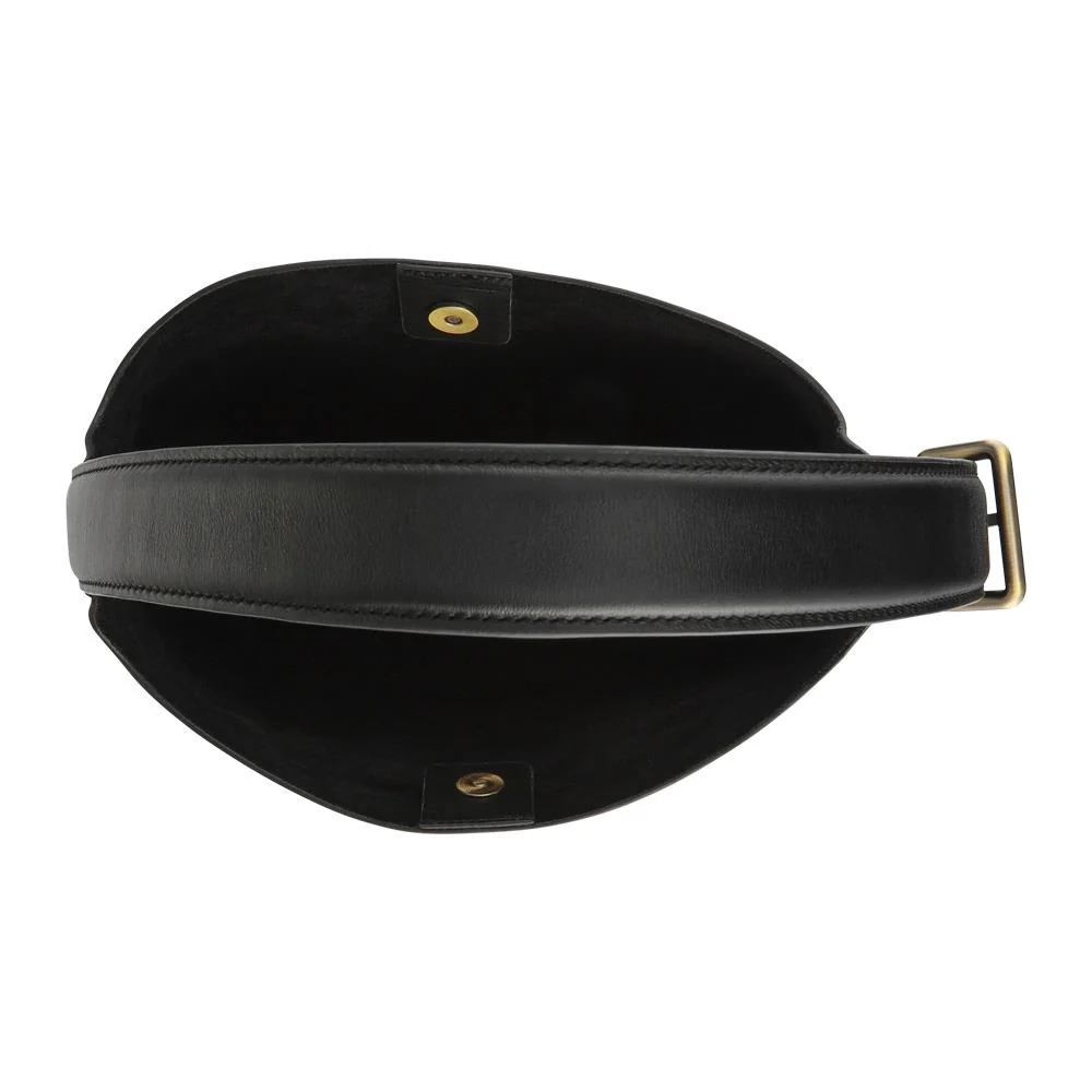 Velma Luxury Leather Handbag - VELMA / 328 162 - Black - Image 3