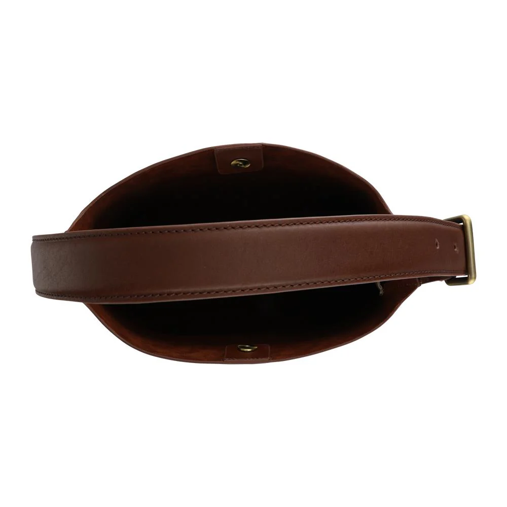 Velma Luxury Leather Handbag - VELMA / 328 162 - Tan - Image 3