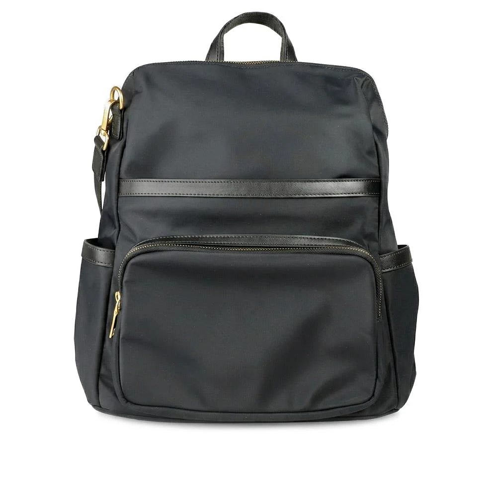 Virelle Leather Backpack With Zip Pockets - VIRELLE / 329 382
