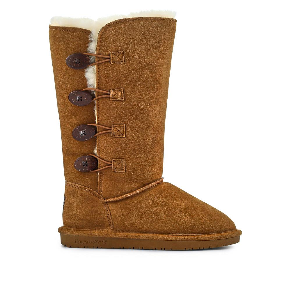 Warm Buttoned Calf Boots - EDNB40073 / 326 908 - Chestnut - Image 2