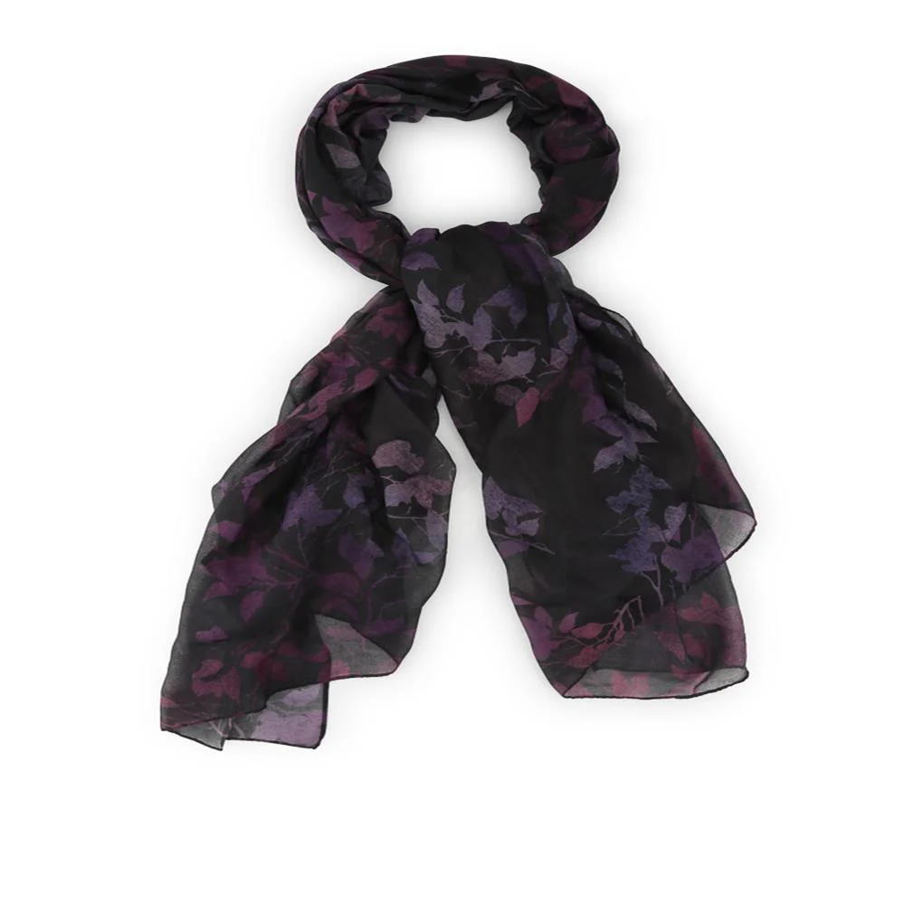 Warm Fashionable Scarf - HARR42004 / 328 604 - Purple Multi - Image 2