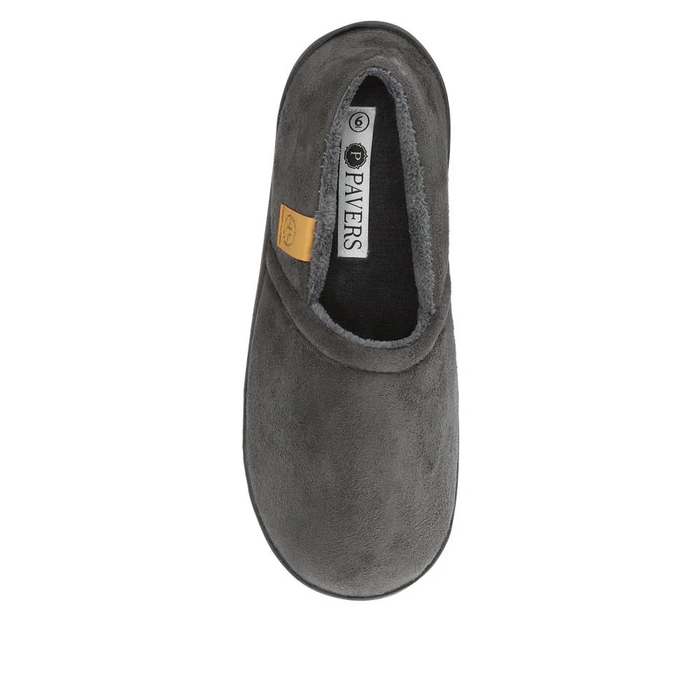 Warm Full Slippers - GALOP40025 / 326 307 - Grey - Image 4