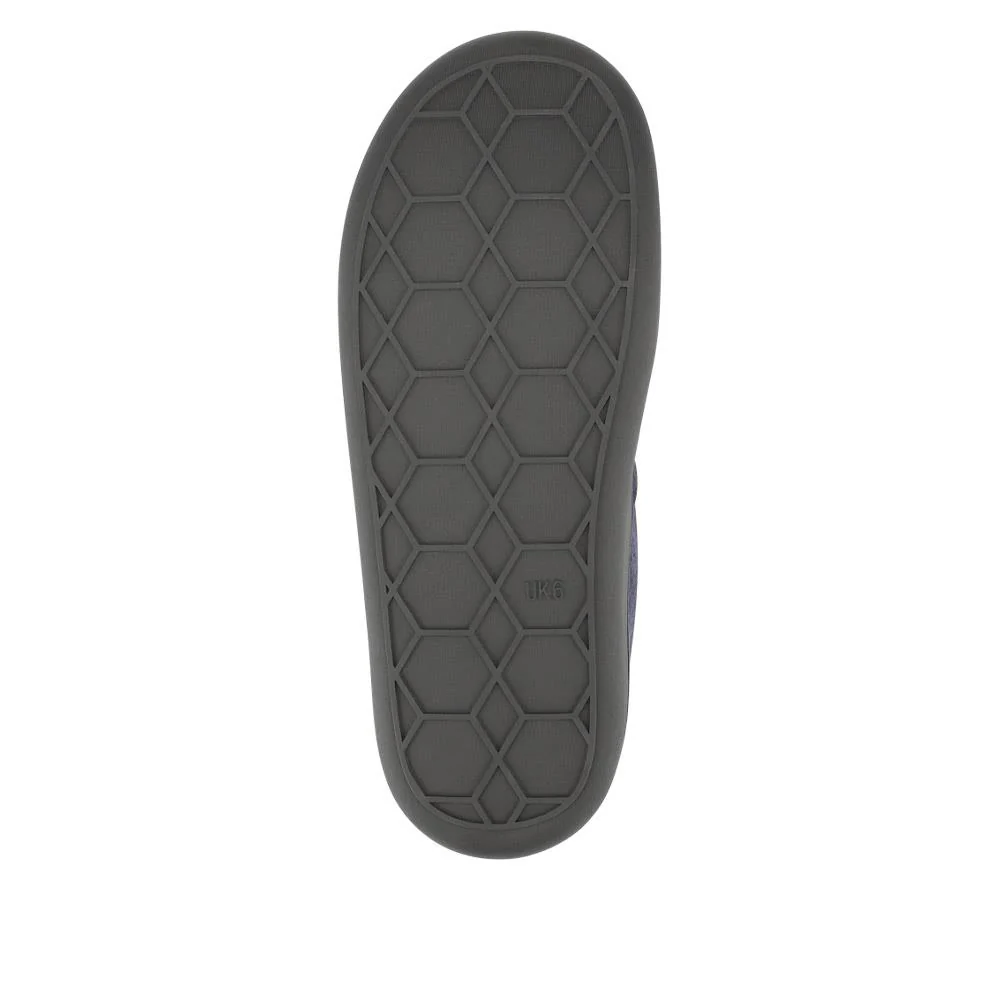 Warm Full Slippers - GALOP40025 / 326 307 - Navy - Image 5