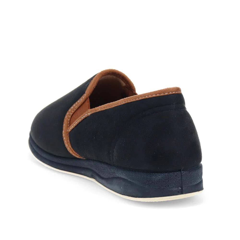 Warm Full Slippers - QING40009 / 325 767 - Black - Image 3