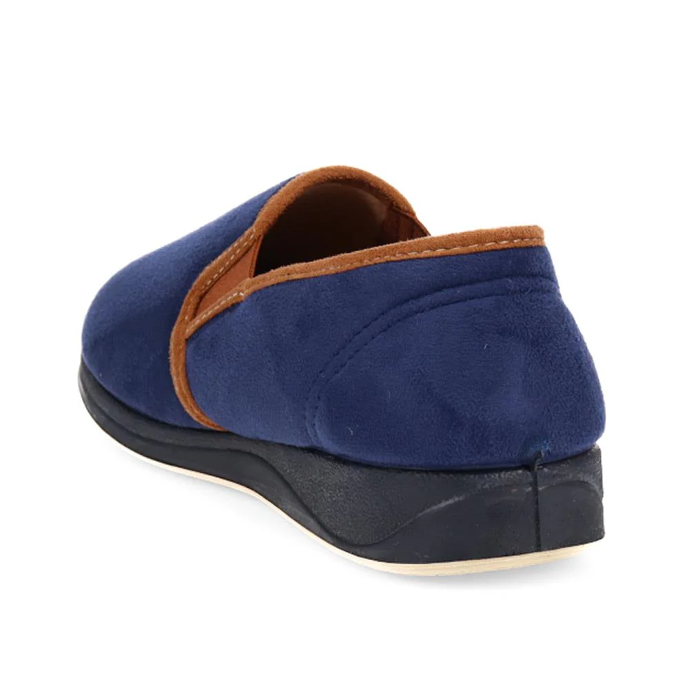 Warm Full Slippers - QING40009 / 325 767 - Navy - Image 3