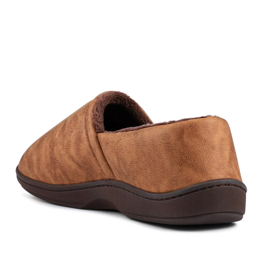 Warm Lightweight Slippers - QING42027 / 328 277 - Tan - Image 3