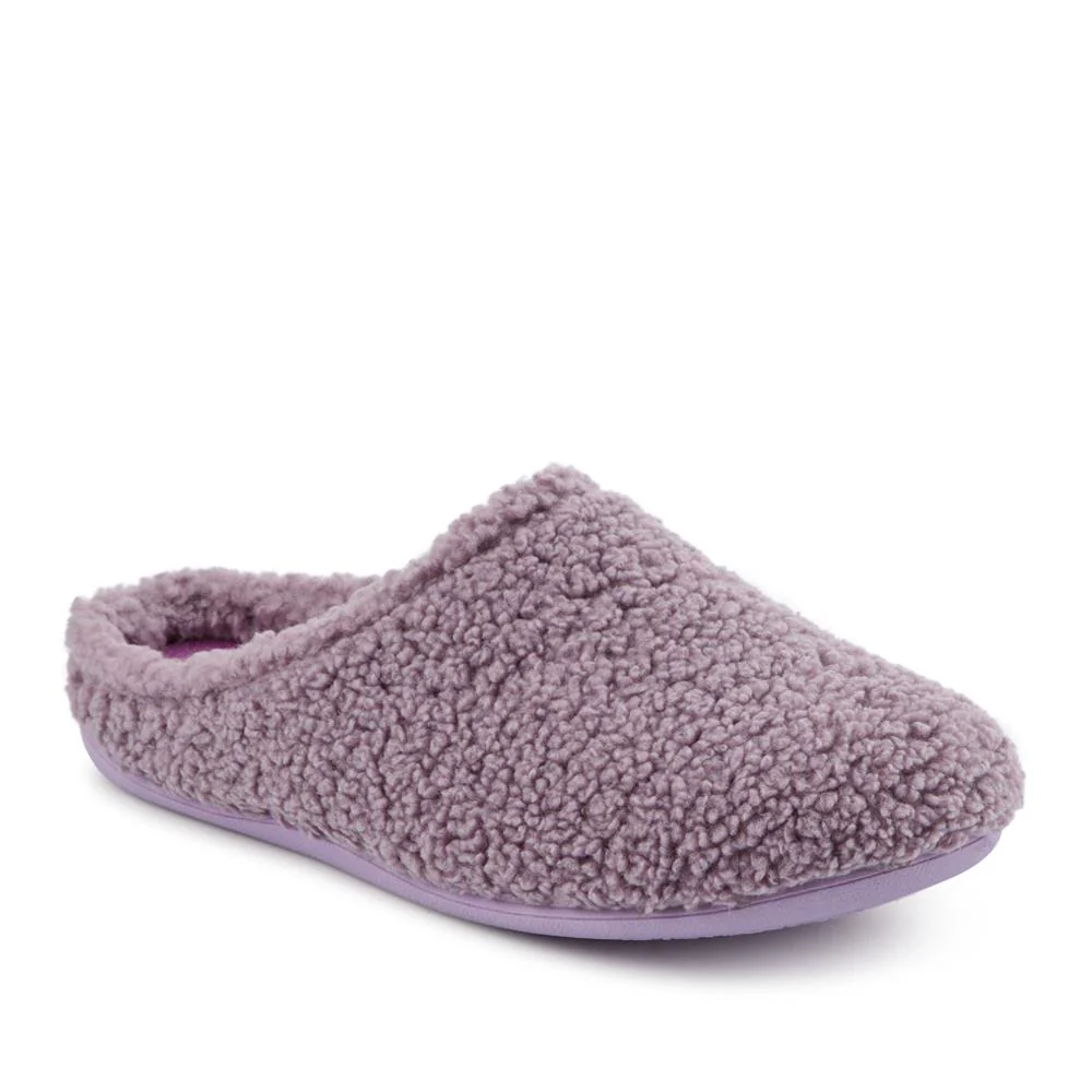 Warm-Lined Lightweight Slippers - BONAD42000 / 328 335 - Lilac