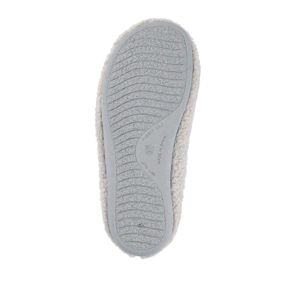Warm-Lined Lightweight Slippers - BONAD42000 / 328 335 - Grey - Image 5