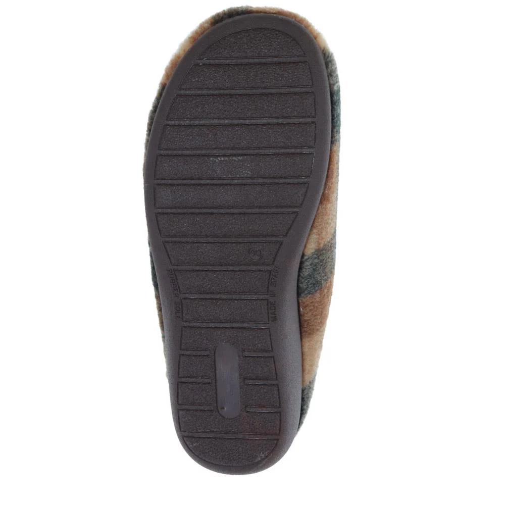 Warm-Lined Mule Slippers - BONAD40007 / 326 289 - Brown - Image 4