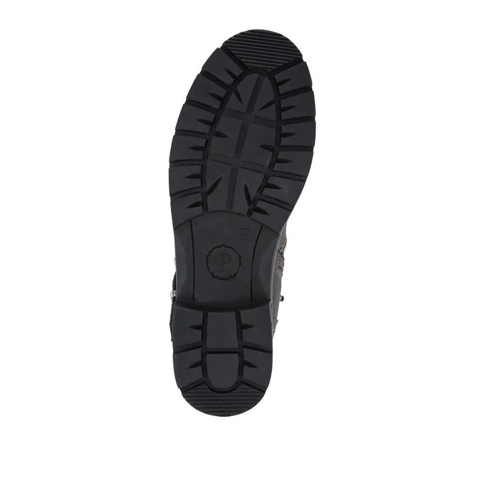 Water-Resistant Biker Boots - WBINS38033 / 324 161 - Grey - Image 6