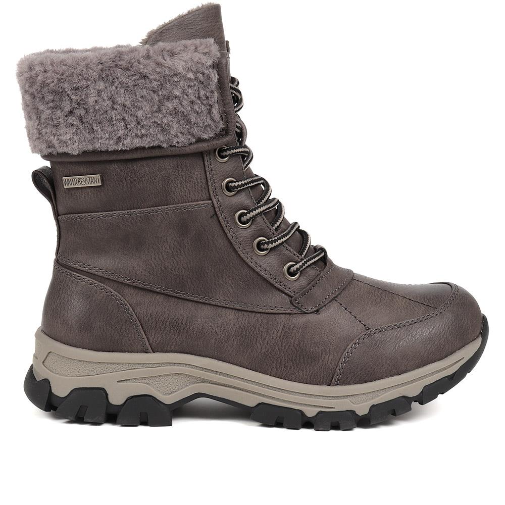 Water-Resistant Weather Boots - WOIL38036 / 324 571 - Grey - Image 2