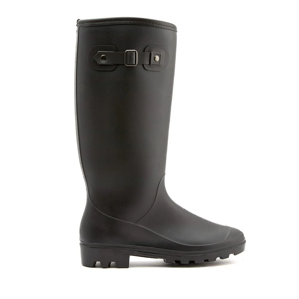 Waterproof Wellington Boots - FEI30011 / 316 688 - Black - Image 2