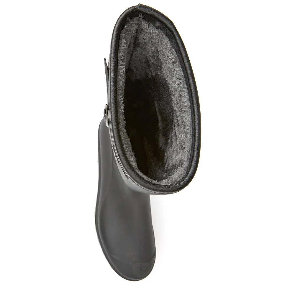 Waterproof Wellington Boots - FEI30011 / 316 688 - Black - Image 5