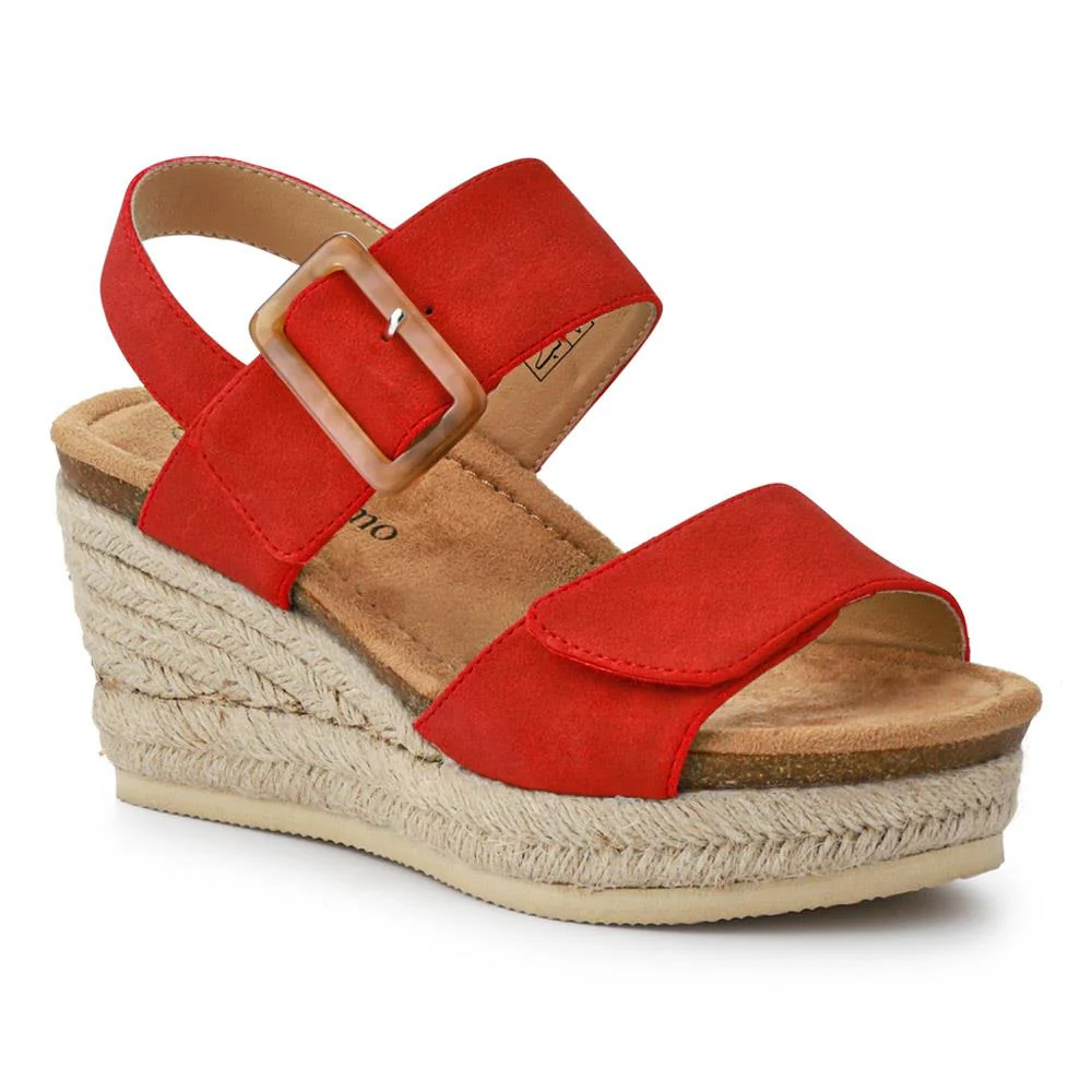 Wedge-Heeled Espadrilles - BELWBINS41056 / 327 236 - Image 3