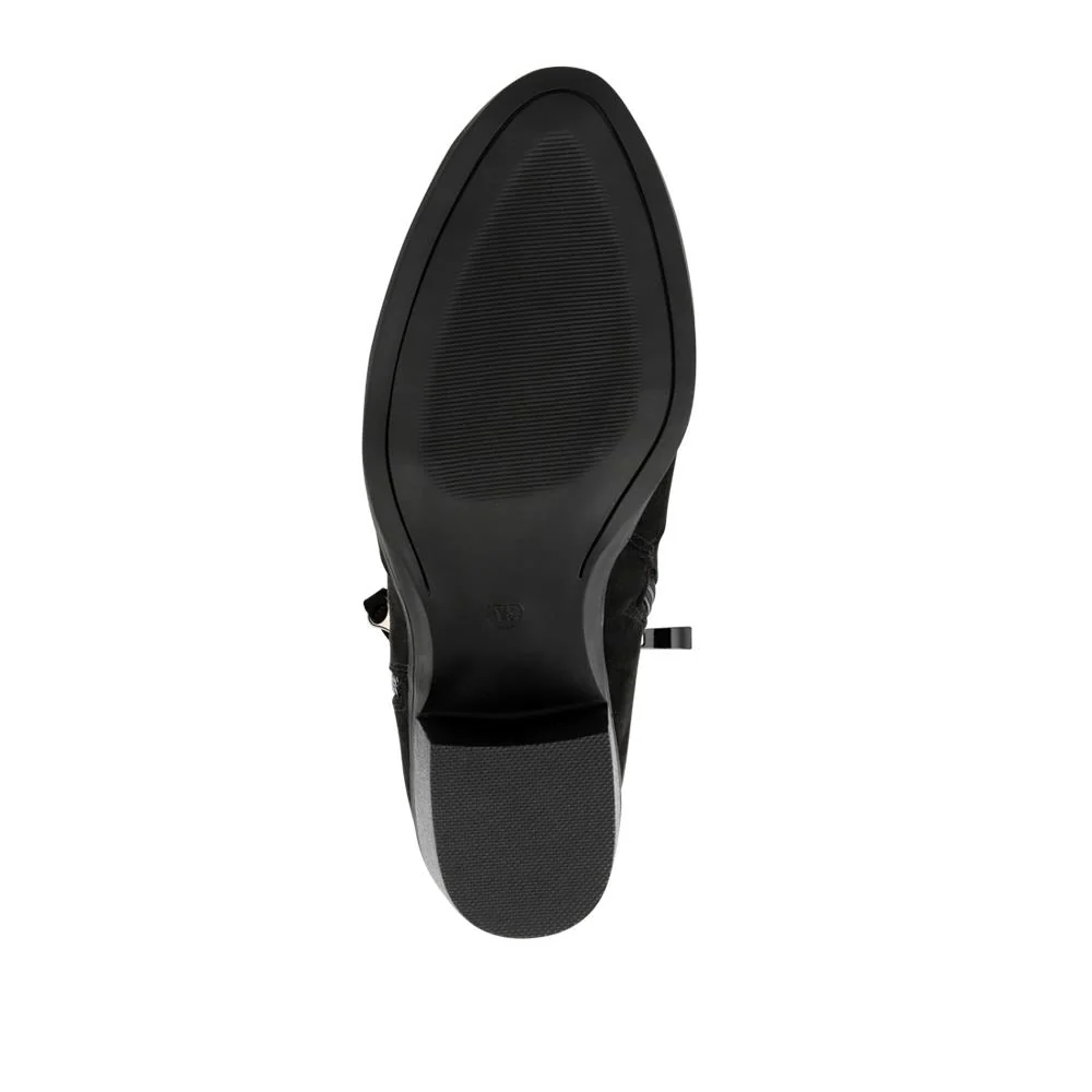 Western-Heeled Ankle Boots - SANYI40001 / 325 935 - Black - Image 5