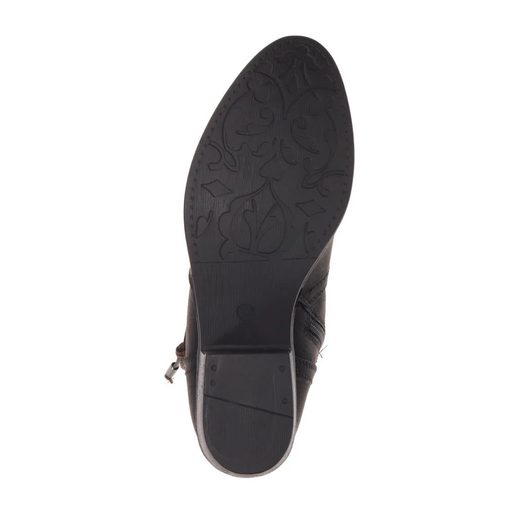 Western-Heeled Ankle Boots - TELOO40009 / 326 233 - Black - Image 4