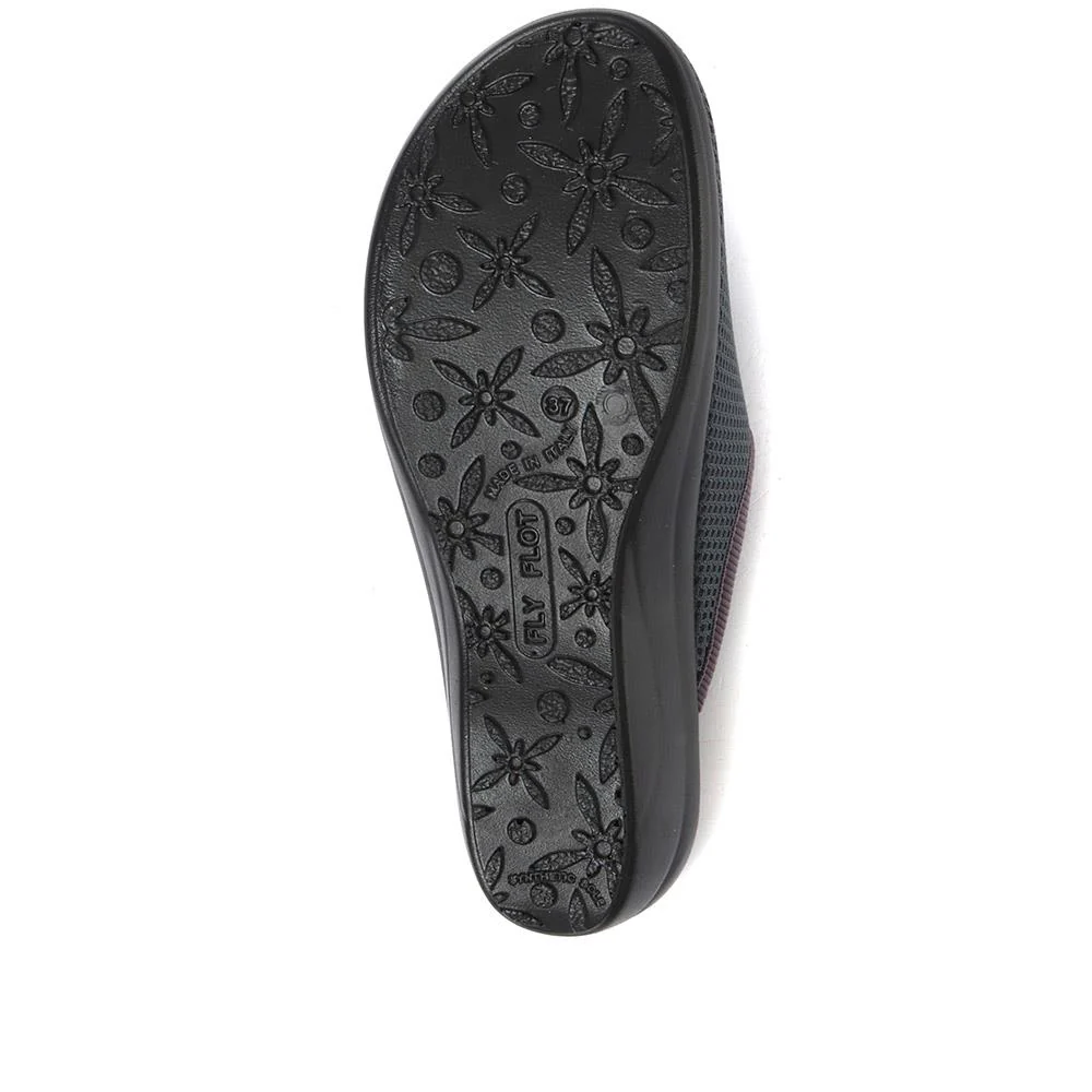 FlyFlot Wide Fit Anatomic Clogs - FLY25030 / 309 914 - Grey - Image 6
