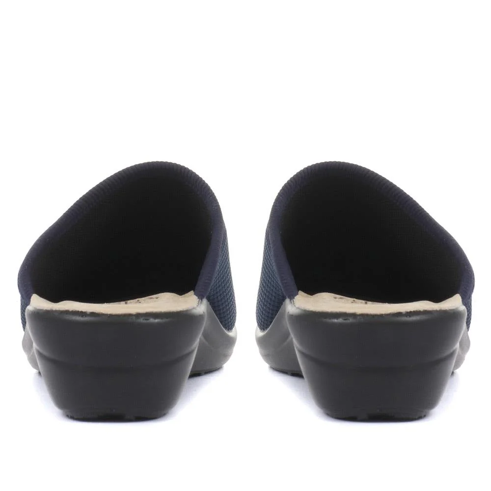 FlyFlot Wide Fit Anatomic Clogs - FLY25030 / 309 914 - Navy - Image 3