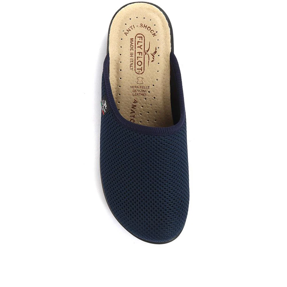 FlyFlot Wide Fit Anatomic Clogs - FLY25030 / 309 914 - Navy - Image 4