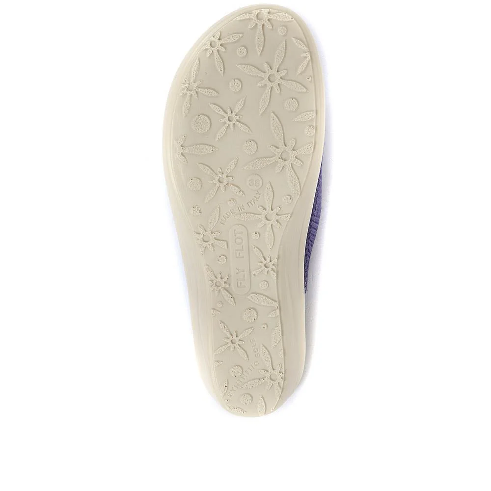 FlyFlot Wide Fit Anatomic Clogs - FLY25030 / 309 914 - Purple - Image 5