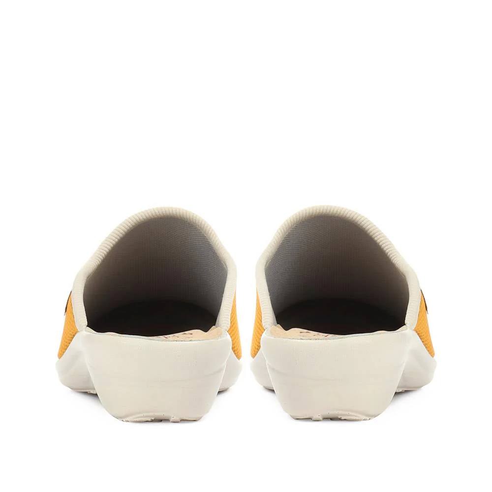 FlyFlot Wide Fit Anatomic Clogs - FLY25030 / 309 914 - Saffron - Image 3