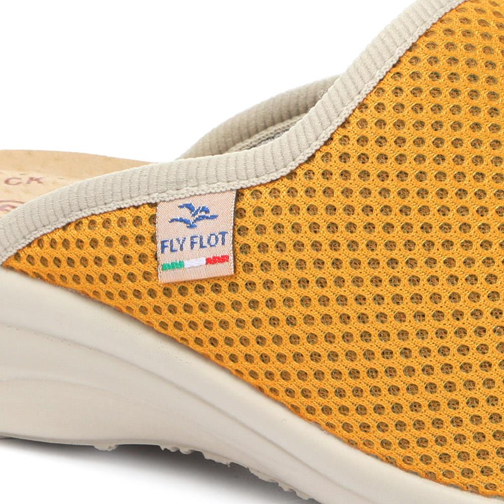 FlyFlot Wide Fit Anatomic Clogs - FLY25030 / 309 914 - Saffron - Image 6