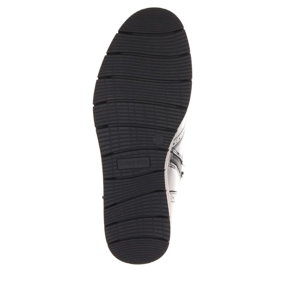 Wide Fit Ankle Boots  - WBINS40231 / 326 348 - Black Patent - Image 5