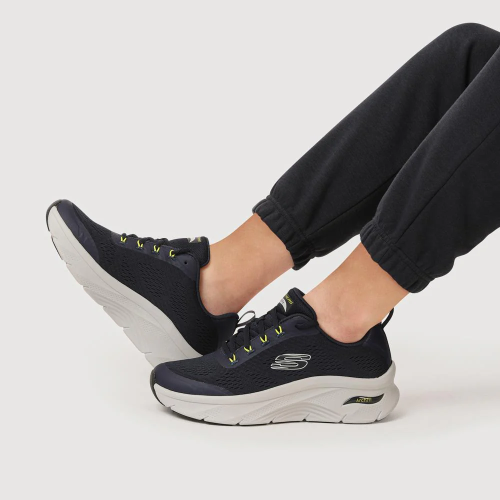 Wide-Fit Arch Fit D'Lux Summer Trainers - SKE41005 / 326 625 - Navy - Image 5