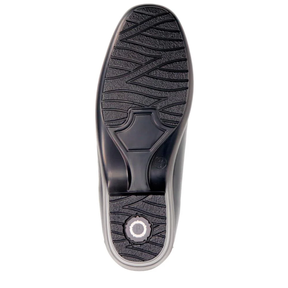 Wide Fit Bow Detailed Leather Pumps - KF40025 / 326 379 - Black - Image 5