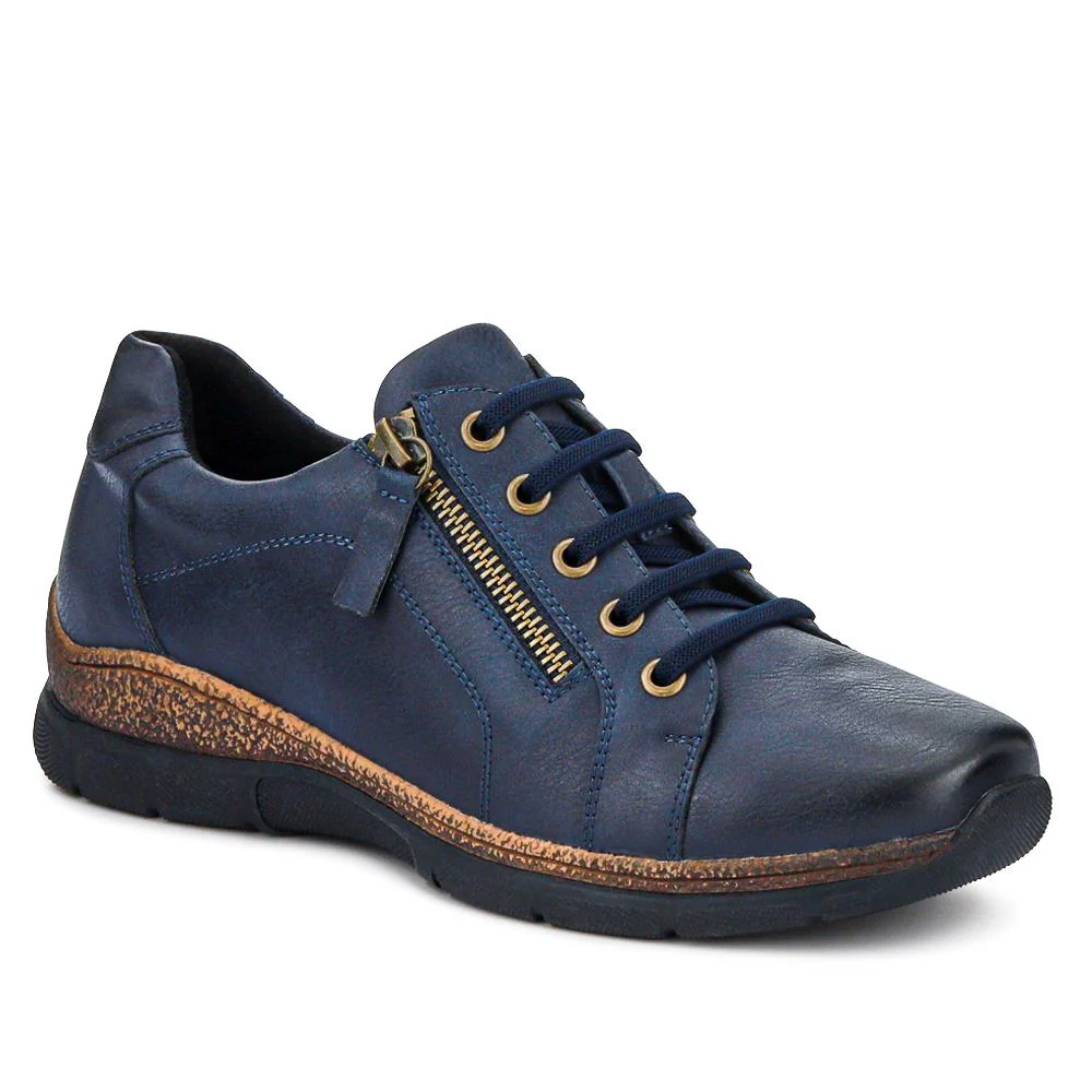 Wide Fit Casual Bungee Lace Shoes - WOIL41042 / 326 927 - Image 2