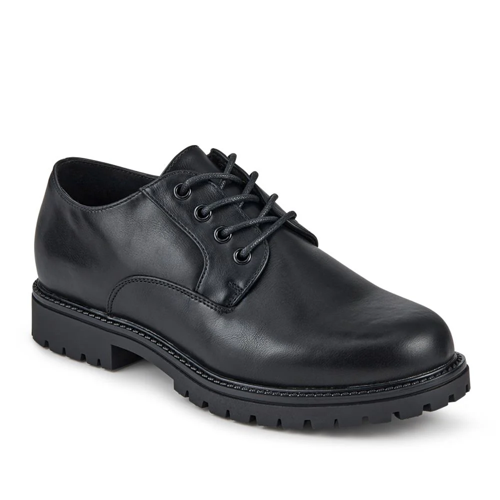 Wide Fit Casual Lace-Up Shoes - WBINS42021 / 327 855 - Black