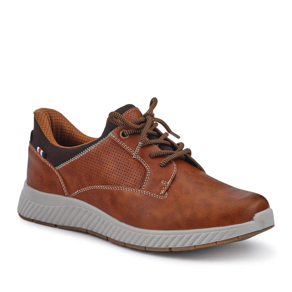 Wide Fit Casual Laced Slip-On Shoes - GANG41017 / 327 576