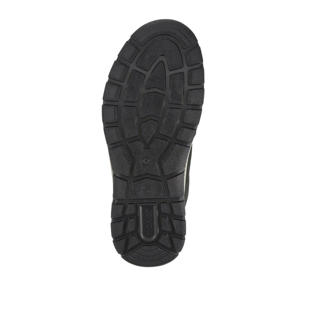 Wide-Fit Casual Leather Shoes - RKR41525 / 326 759 - Navy - Image 6
