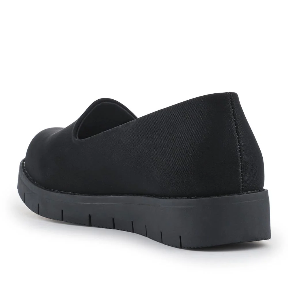 Wide Fit Casual Slip-On Shoes - WBINS42020 / 327 989 - Black - Image 3