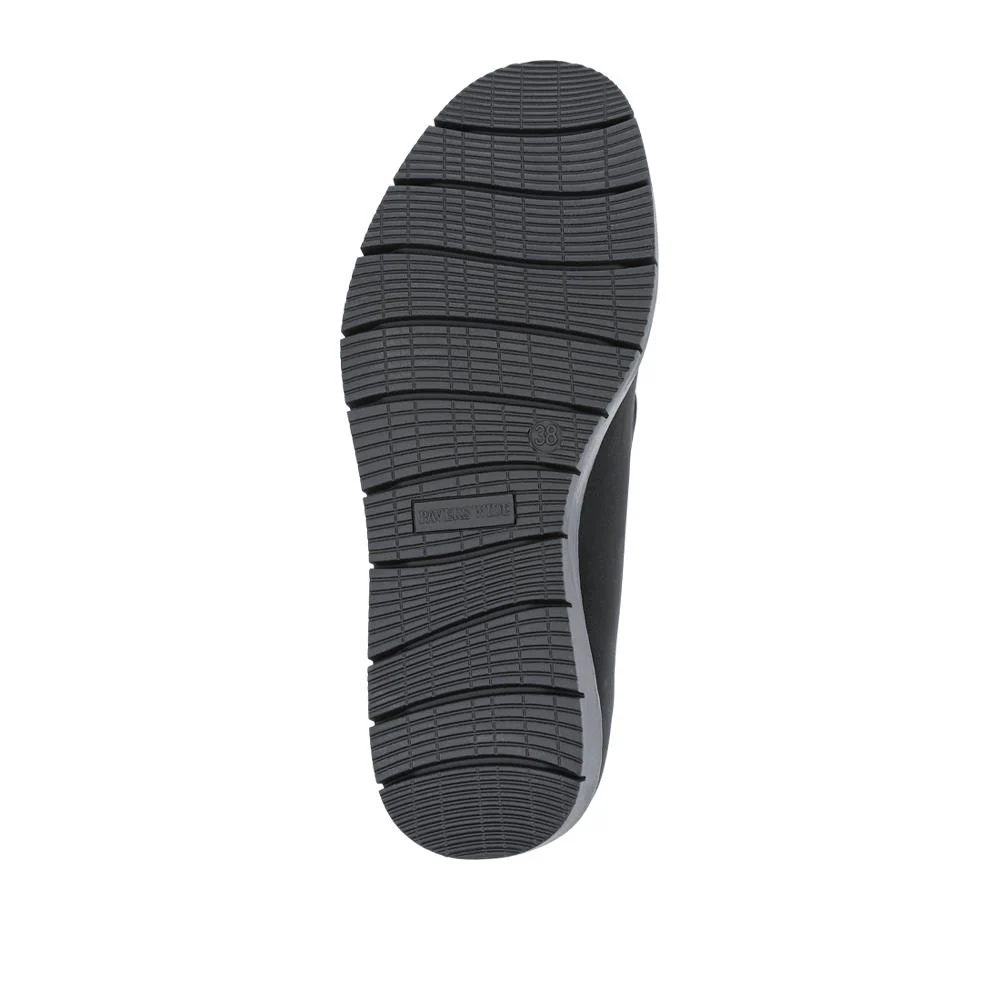 Wide Fit Casual Slip-On Shoes - WBINS42020 / 327 989 - Black - Image 5