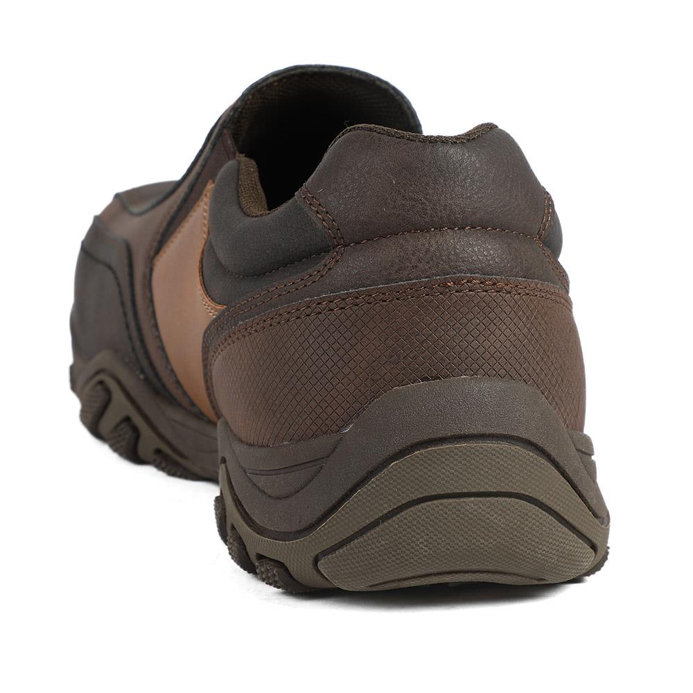 Wide Fit Cushioned Slip On Shoes - VSHI43005 / 329 038 - Brown - Image 4
