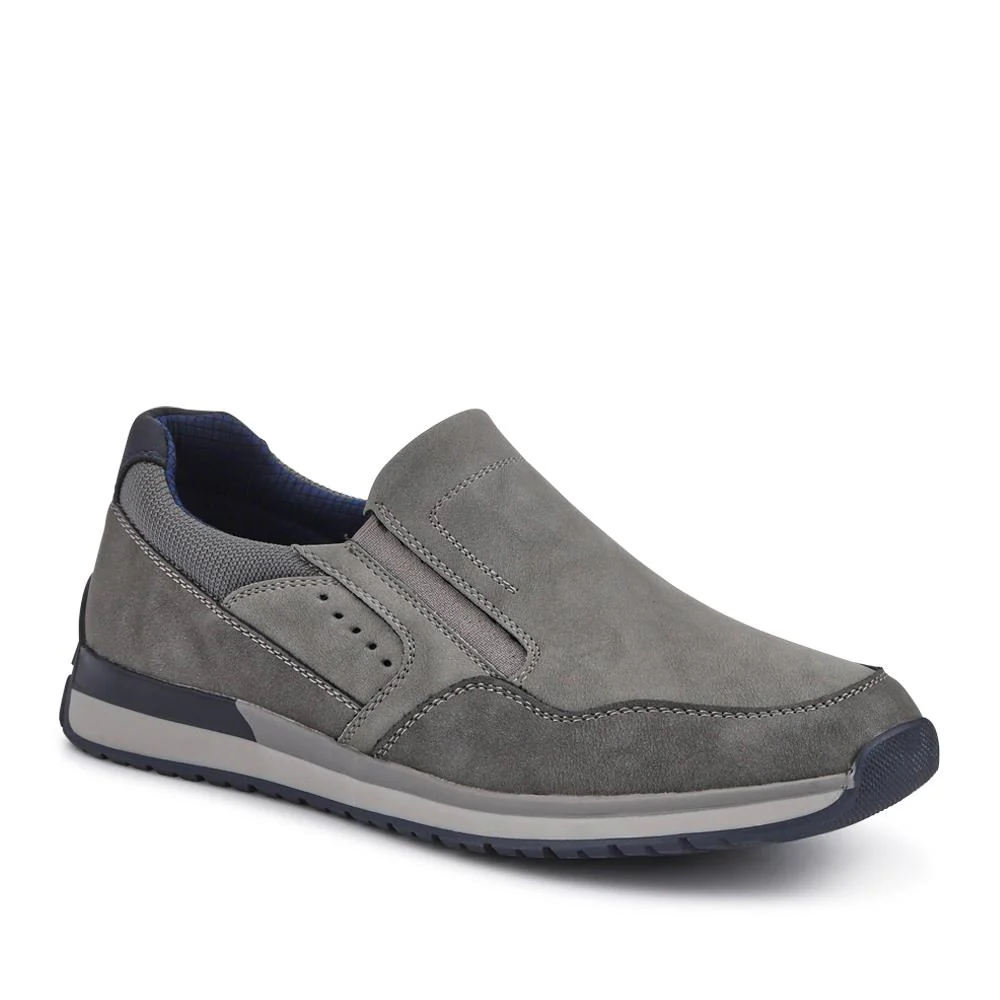 Wide Fit Elasticated Slip On Shoes - GANG41003 / 327 569