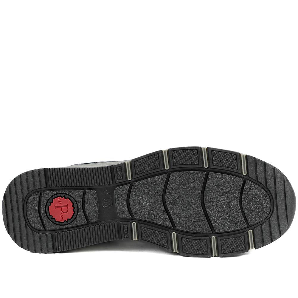 Wide-Fit Elasticated Slip On Shoes - WBINS42062 / 327 868 - Navy - Image 6