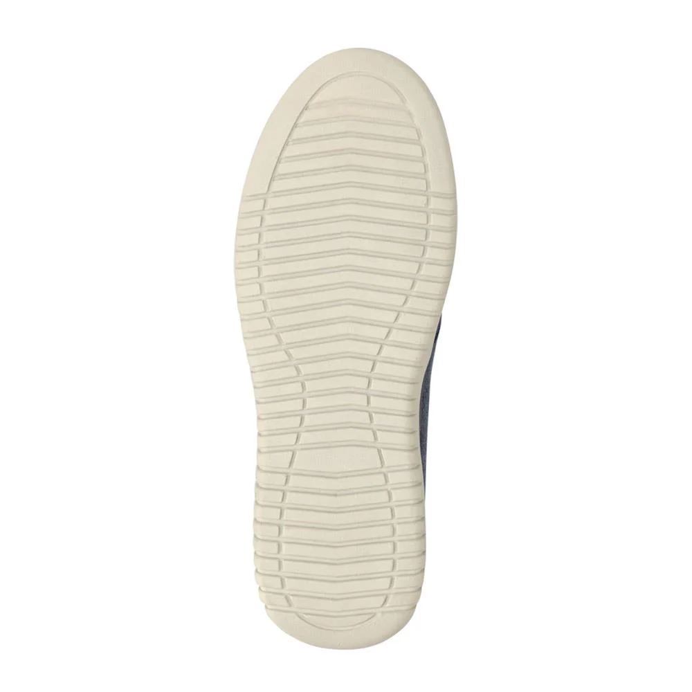 Wide-Fit Fabric Slip-On Shoes - XINGH41005 / 327 186 - Navy - Image 6