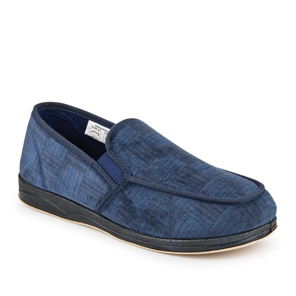 Wide Fit Grip Sole Slippers - QING42024 / 328 171 - Image 2