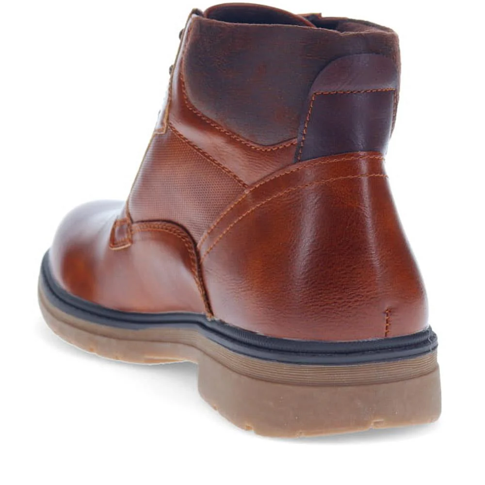 Wide Fit Lace-Up Casual Boots - XINGH40007 / 325 761 - Tan - Image 3
