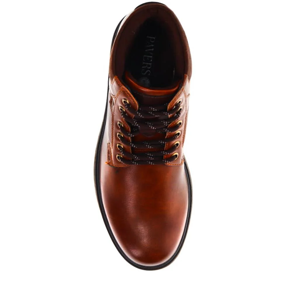Wide Fit Lace-Up Casual Boots - XINGH40007 / 325 761 - Tan - Image 5