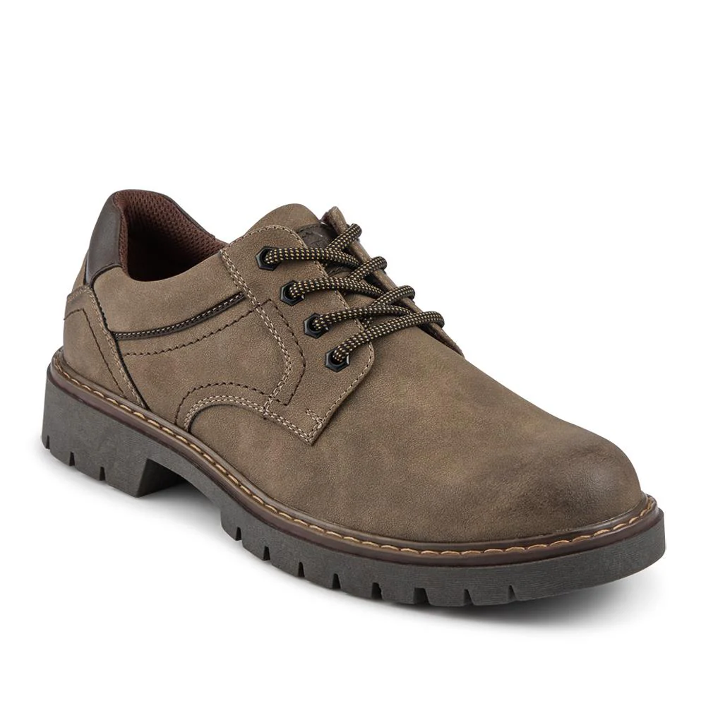 Wide Fit Lace Up Casual Shoes - GANG42002 / 327 878 - Khaki